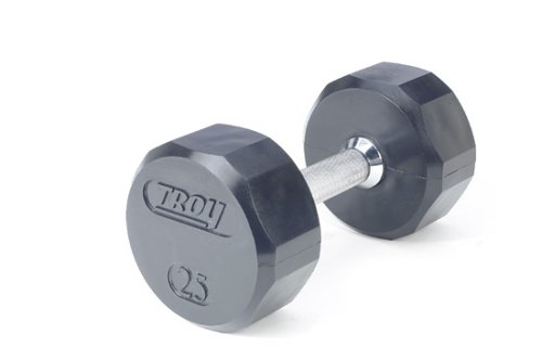 Troy Rubber Encased Dumbbells 5-50lb Set