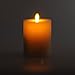 Charger and Timer Flat Top Flameless LED Pillar Moving Candle 3.5