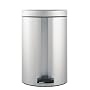 Brabantia 20litre Pedal Bin Food Trap Fingerproof