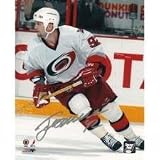 Jeff O'Neill Autographed/Hand Signed 8X10 Photo (Carolina Hurricanes)