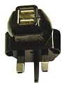 U-Bop DUAL Mains USB Travel Charger (CE , FCC , RoHS certified) For NEW Funky Apple iPod Nano 4G 2008 Range + iPod All Generations