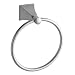 KOHLER K-487-G Memoirs Towel Ring with Stately Design, Brushed Chrome