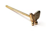 14kt Gold Nose Studs Piercing Jewelry - Butterfly - 22g