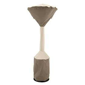 Veranda Standup Patio Heater Cover, Pebble, Fits Heaters With up to 34 Dome and 18.5 Base from Covers & Pillows Cushions