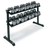 Hampton Fitness Two Tier Pro-Hex Rack