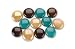 Decorative Stones 55034 Natural Spa Asst Med Flat 12 OZ- Gems