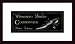 Cordonnier by Catherine Jones 20.00X8.00 Framed with Black Wood Frame