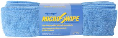 Ettore Products Company 10Pk Microswipe Cloths 84410 Dusters & Polishing Cloths