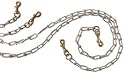 Chain Tie-out for Dogs, 10 Feet Long, Heavy Weight
