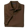 Cheap Deals on Upscale Men's Extended Big Size Silk Touch Sport Shirt - Coffe Bean