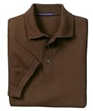 NEW Port Authority - Silk Touch Sport Shirt Coffee Bean-S