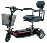 Hawk 3 Wheel Compact Scooter - Cranberry