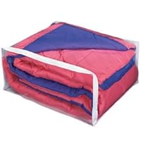 Jumbo Comforter Clothes Storage Bag - Heavy Duty Vinyl