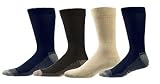 Aetrex Copper Sole Men's Dress Socks - Crew - Brow