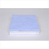 Quilted Fleece Pad in Blue / Yellow / White (Set of 3)