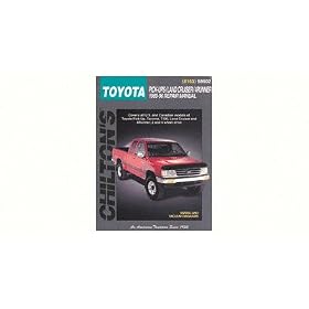 Chilton Toyota Trucks/Land Cruiser/4Runner 1989-1996 Repair Manual (68602)