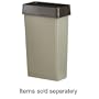 Slim Jim Trash Container Lid, Round, Swing-Free, for Untouchable, Gray RUB267300BN