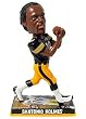 Pittsburgh Steelers Santonio Holmes Forever Collectibles Photo Base Bobble Head