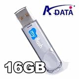 16GB A-DATA Flash Drive PD22 USB 2.0. High Speed, Simple, minimalism, stylization and Huge storage space (Silver)
