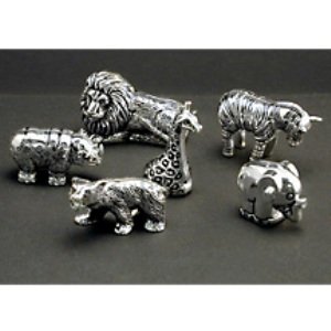 SET 6 ANIMAL PLACECARD HOLDERS
