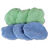 6 Pack of the Special Purchase Microfiber 6 inch Bonnets