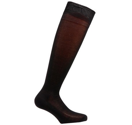 Falke - Herren Kniestrumpf Tiago, Schwarz, Gr. 43/44
