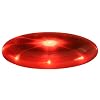 Wurfscheibe Frisbee LED rot