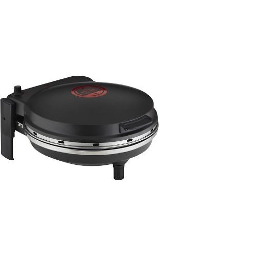 NewWave LD901F Stone Bake Pizza Oven in Matte Black + Cuisinart Curve