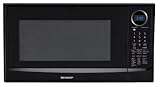 1.4 Cu. Ft. 1100 Watt Countertop Microwave - Black