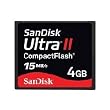 Sandisk 4GB Ultra II Compactflash Memory Card (15mb/s)