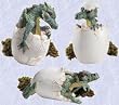 Mystical Gothic Medieval Dragon Hatchlings set of (3) New