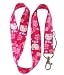 Hello Kitty Pink Lanyard with Flower keychain Holder