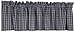 Park Designs Farmhouse Kitchen Valances for Windows - Sturbridge Navy | Fall Decor Window Valance Curtain | Plaid Curtain Windows | 72