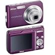 Nikon 8MP Coolpix S210 Plum Digital Camera Model 26103