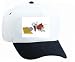 All Products : White Cap with bowling, insect, fly, ball