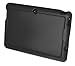 Bobj Rugged Case for ASUS MeMO Pad FHD 10 (ME302C) Tablet - BobjGear Custom Fit - Sound Amplification - BobjBounces Kid Friendly (Not for MeMO Pad Smart10 ME301T) (Bold Black)