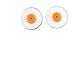 Fiskars Rotary Trimmer Replacement Blades, Straight 2/Package