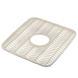 Rubbermaid 1295AR WHT Sink Protector Mat - White - Case of 6