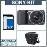 Sony (alpha) NEX-3 14.2 Megapixels Compact Interchangeable Lens Digital Cam ....