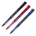 Sanford(R) Uni-Ball(R) Vision Exact(TM) Liquid Rollerball Pens, Fine Point, 0.7 mm, Blue,