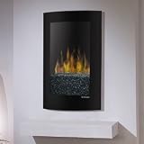 Dimplex Convex Electric Fireplace Wall Mount, VCX1525, Black