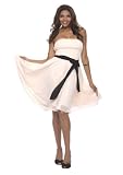 Produkt-Bild: Knielanges Luxus Cocktailkleid, Farbe apricot von Astrapahl