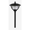 Paradise GL22788BK Low Voltage Cast Aluminum 10-Watt Halogen Palm Island Post Light, Black