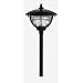 Paradise GL22788BK Low Voltage Cast Aluminum 10-Watt Halogen Palm Island Post Light, Black