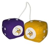 Americans Sport's Minnesota Vikings Fuzzy Dice