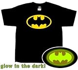 バットマン　暗闇で光るロゴＴシャツ Batman 超レア！ バットマン