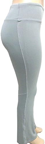 Women Yoga Running Sport Pants High Waist Leggings Fitness Gym Trousers Grey XL