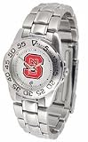 North Carolina State Wolfpack Gameday Sport Ladies &acute; Watch with a Metal Band - B000A2C4NE
