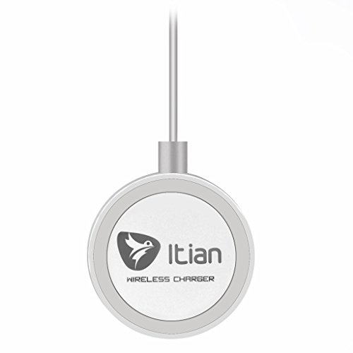 Itian Qi Wireless Charger Charging Pad T200 for Samsung Galaxy S6 S6 edge S5 S4 Note4 Note4 edge Note3 LG G3 G2 Optimus Vu2 Google Nexus4 5 6 7 Nokia Lumia 920 Moto Droid Maxx Droid Mini Moto 360 Watch Moto X Sony Xperia Z3V HTC Droid DNA HTC 8X Pentax Wg-iii Camera iPhone6 6Plus 5 5S and Other Qi-enabled Phones(AC adapter not included)White