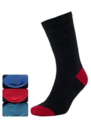 3 Pairs of Comfort & Easy Grip Socks with Silver Technology